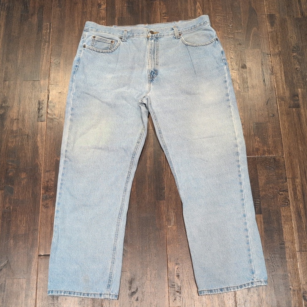 Vintage Faded Glory Mens Light Stone Wash Regular Fit Denim Jeans‎ 38x29 Y2K